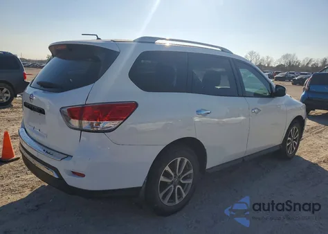 2015 Nissan Pathfinder S z USA, uszkodzony, nr VIN 5N1AR2MN6FC676063